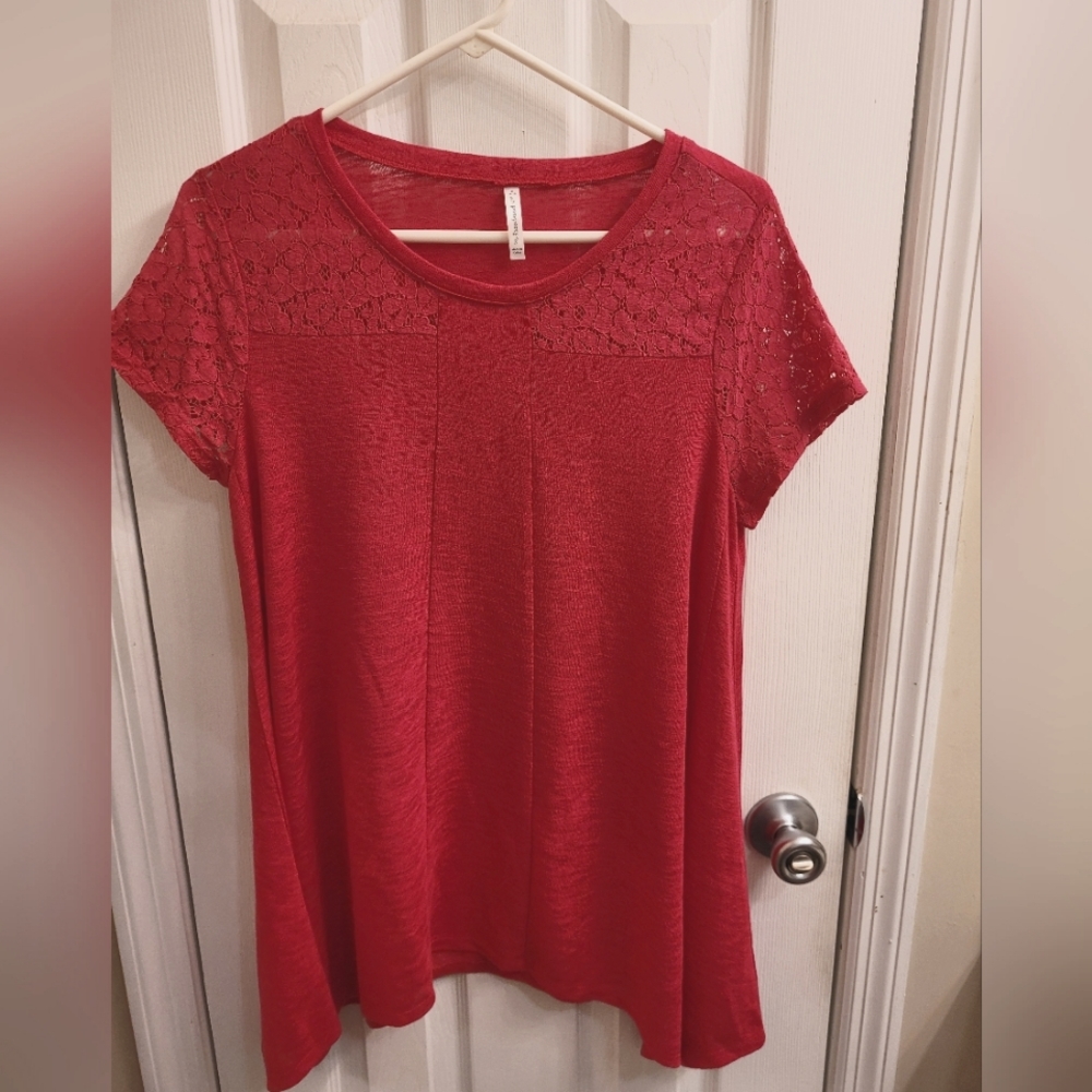 Short sleeve tunic